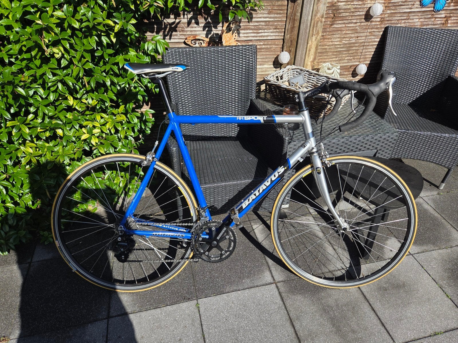 Batavus R-Sport racefiets - Blauw/Zilver, Ophalen