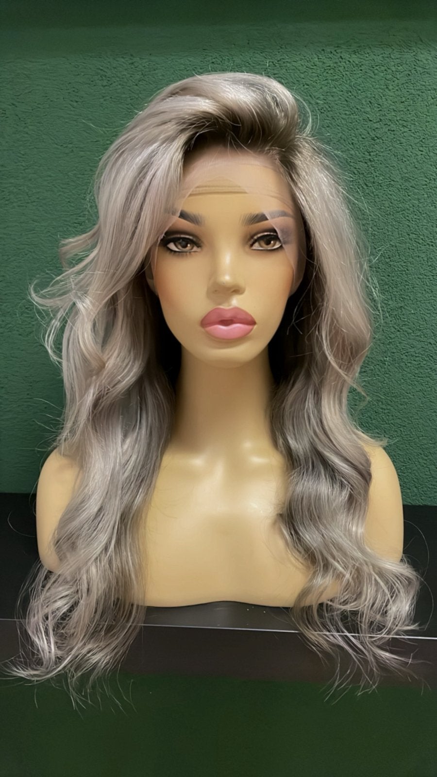 Full lace wig haarwerk pruik, Ophalen of Verzenden, Zo goed als nieuw, Pruik of Haarverlenging