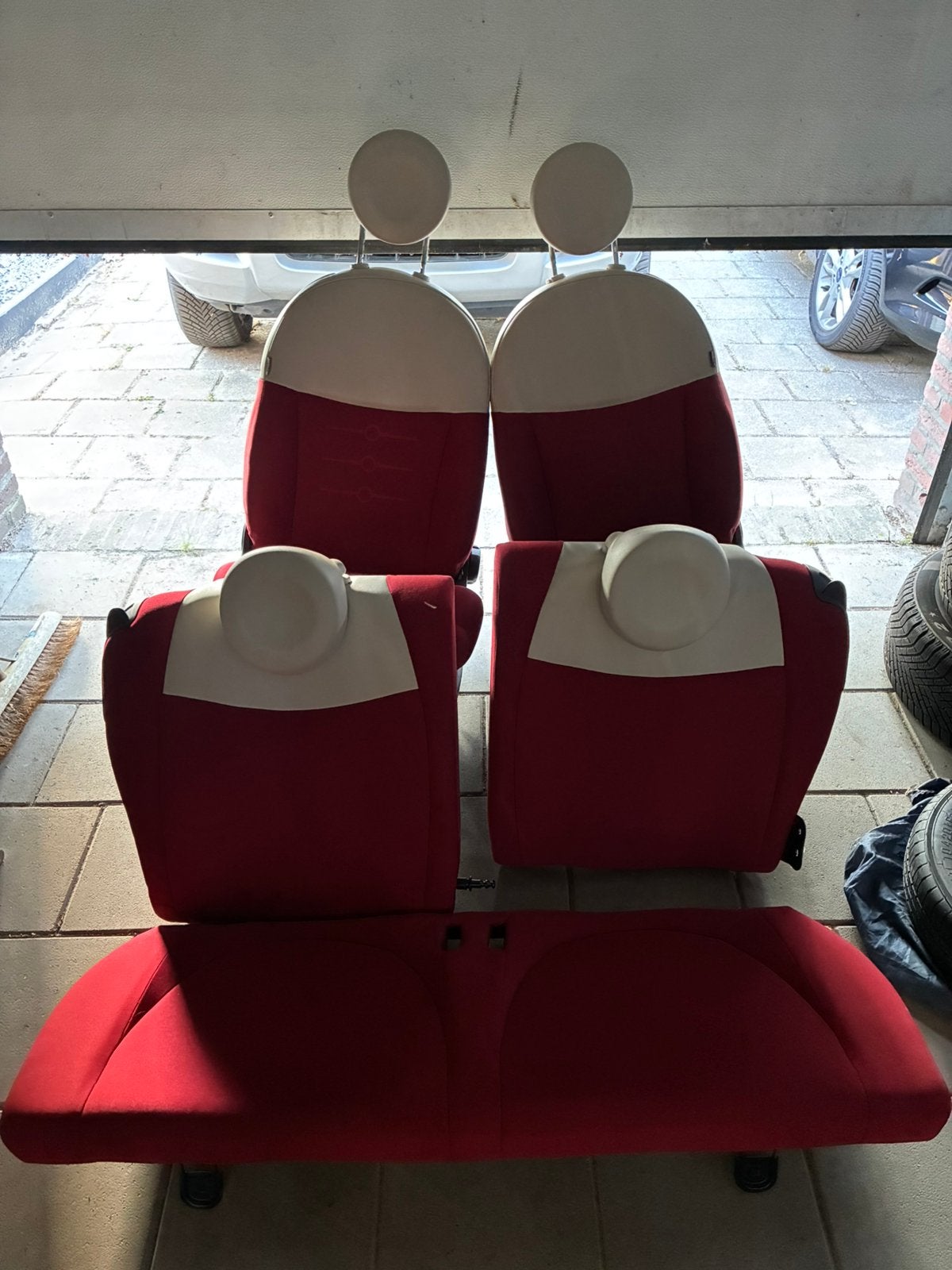 Fiat 500 complete interieur set, Auto-onderdelen, Interieur en Bekleding, Ophalen, Gebruikt, Fiat
