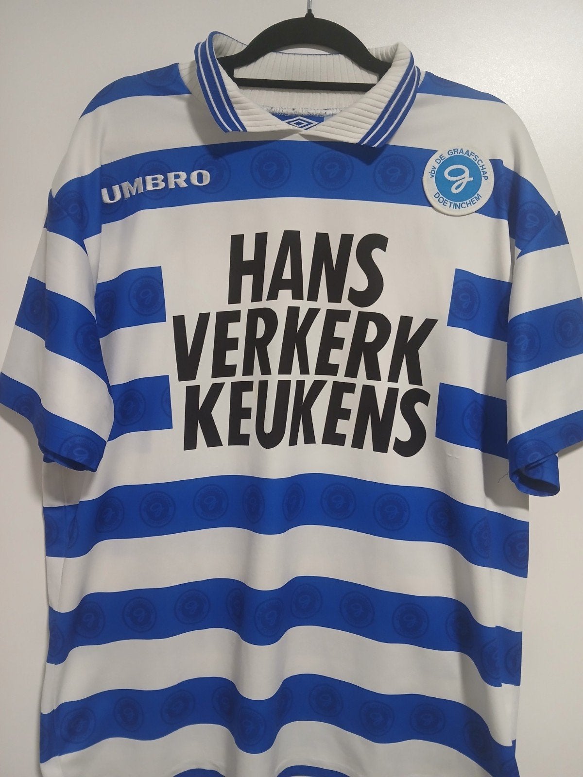 Uniek Graafschap Shirt 1997 XXL, Groter dan maat XL, Ophalen of Verzenden, Gebruikt, Shirt