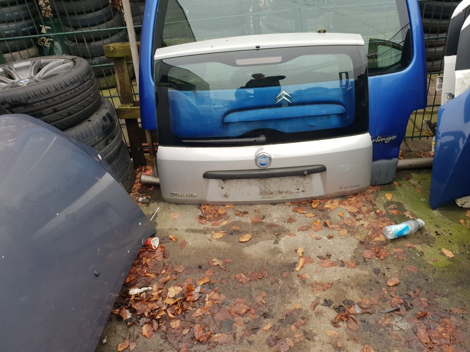 FIAT PANDA ACHTERKLEP BJ 2004 TOT 2009, Auto-onderdelen, Gebruikt, -, Ophalen of Verzenden, Achter