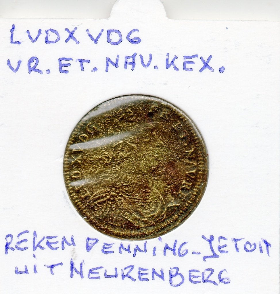 DUITSLAND REKEN PENNING NEURENBERG +/- 1700, Ophalen of Verzenden, Duitsland, Losse munt