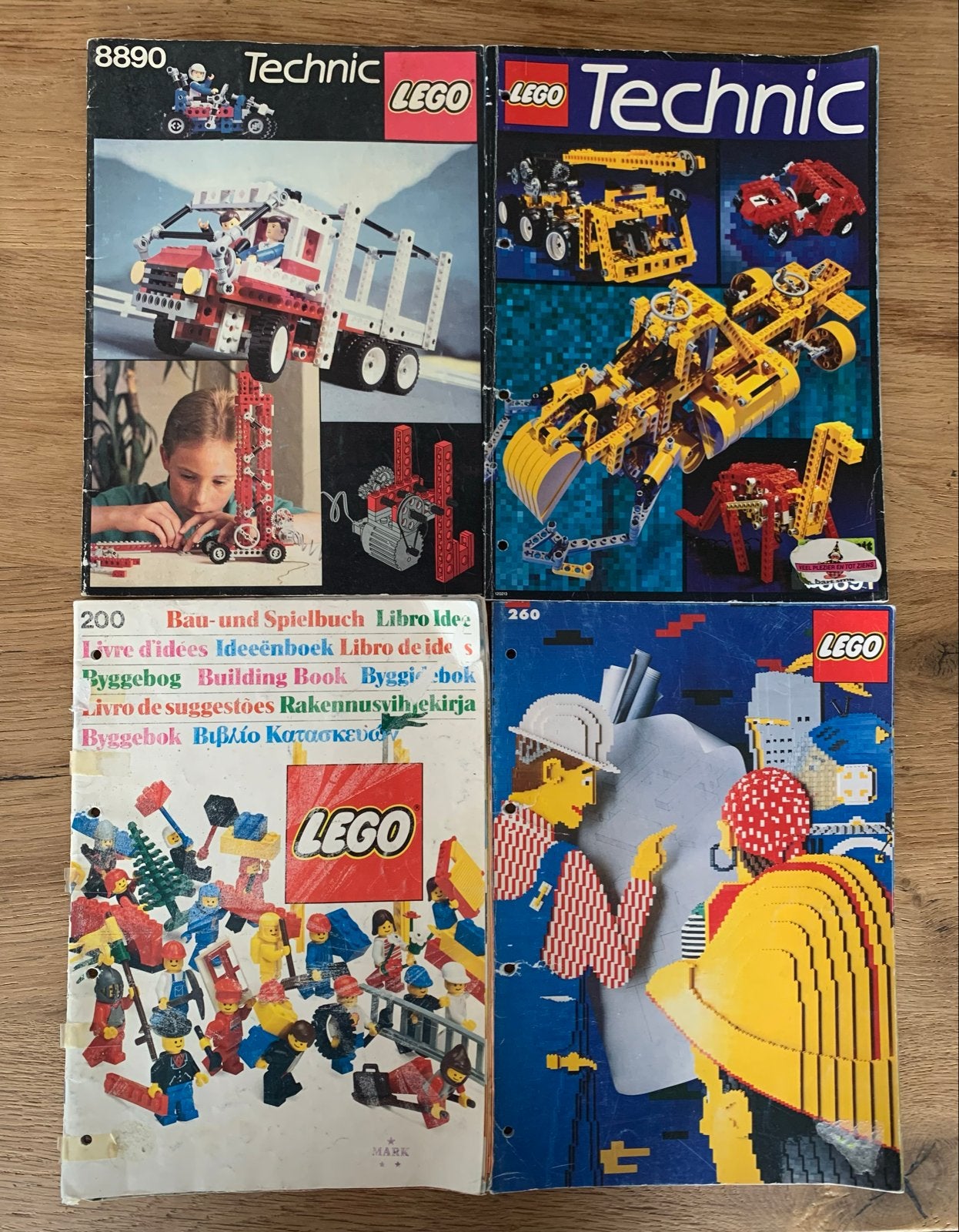 Grote collectie LEGO Technic en andere instructieboekjes, Gebruikt, Lego, Overige typen, Ophalen of Verzenden