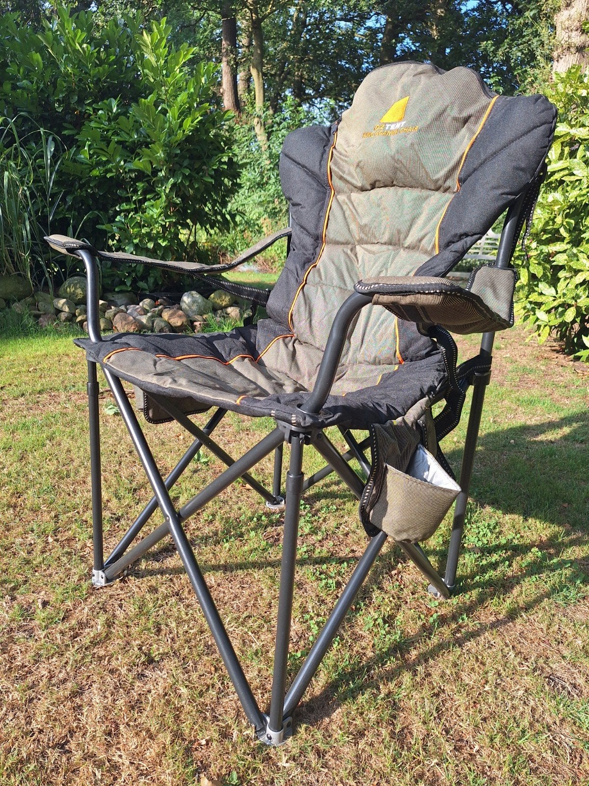 Oztent King Goanna Chair - Comfortabele Campingstoel, Ophalen, Zo goed als nieuw, Campingstoel
