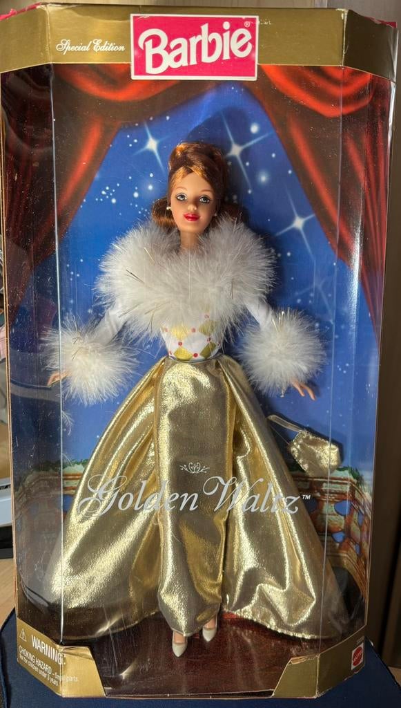Golden Waltz Barbie NRFB, Ophalen of Verzenden, Zo goed als nieuw, Fashion Doll