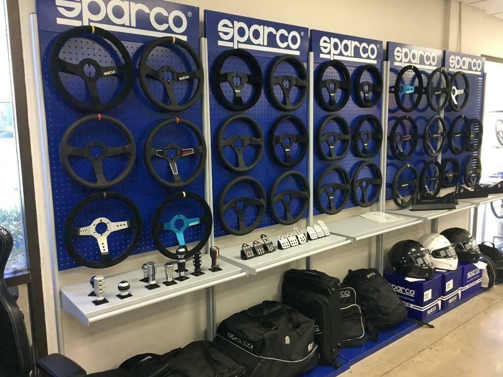 Sparco - Sportstuur Sportstoel Kuipstoel Gordel Pookknop, Ophalen of Verzenden