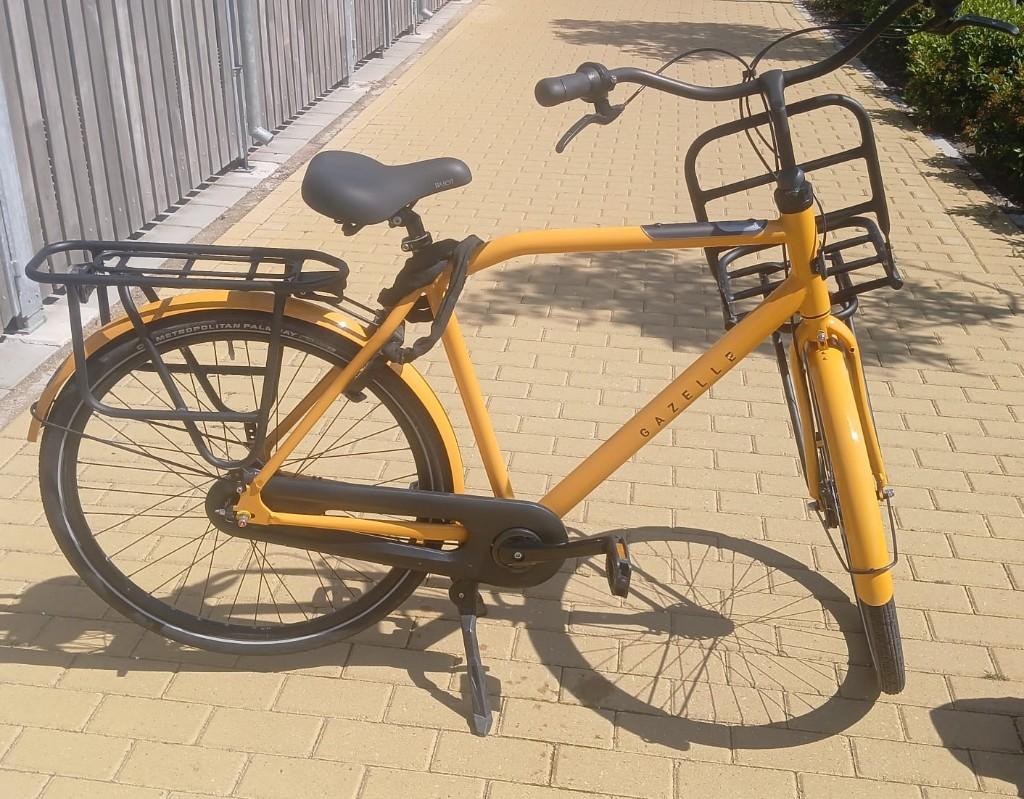 stoere Gazelle cruiser, Ophalen, Staal, Cruiser, Zo goed als nieuw