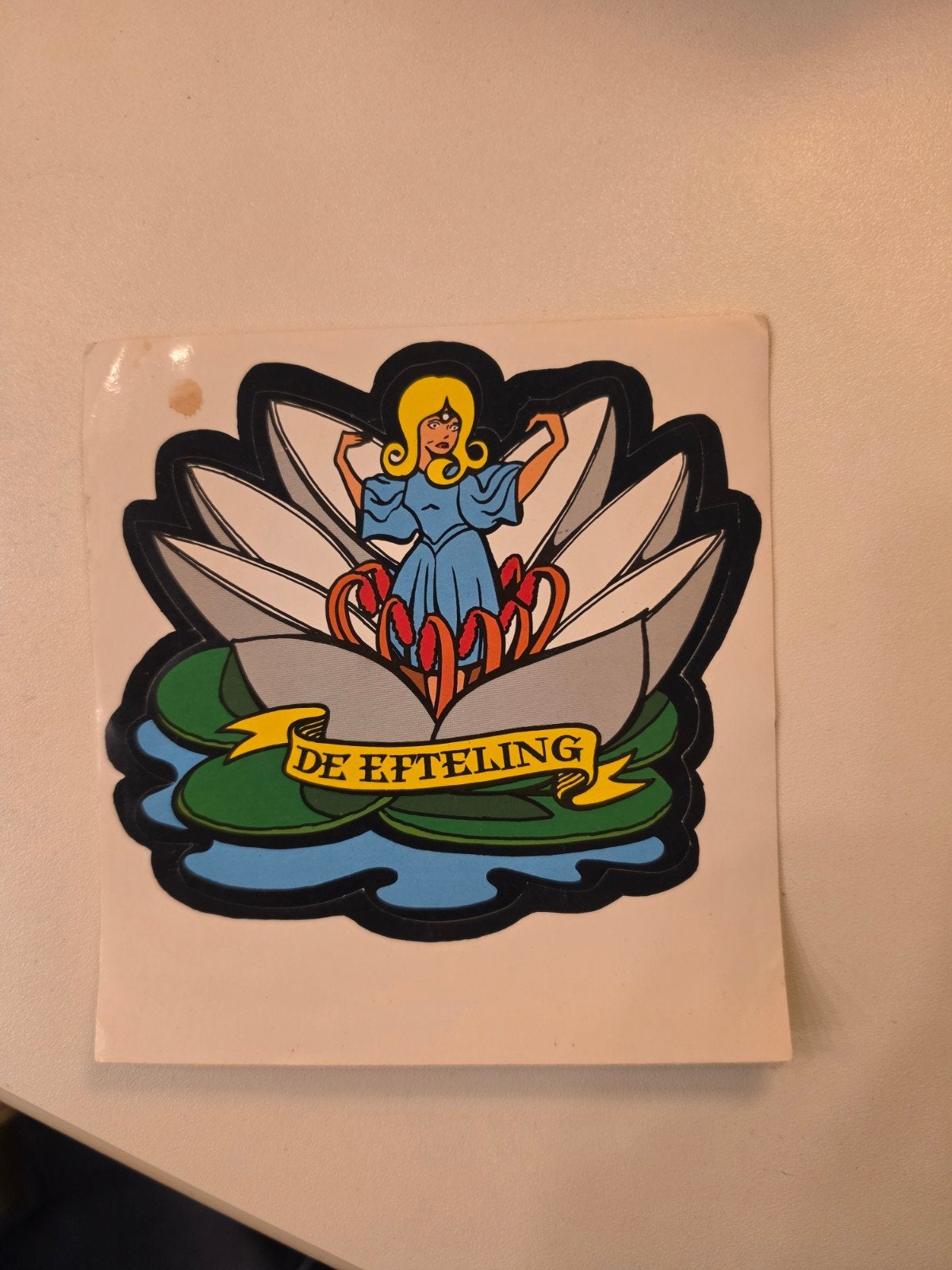 Oude stikker efteling, Verzamelen, Efteling, Ophalen of Verzenden, Zo goed als nieuw