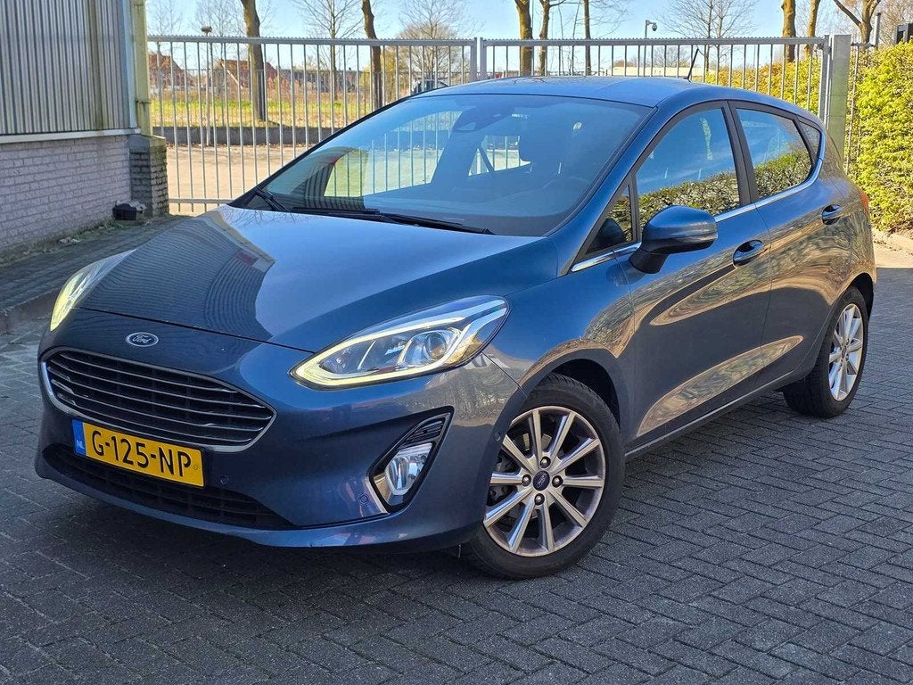Ford - 2019 - Fiesta - 1.0 EcoB. Titanium - G-125-NP, Auto's, Ford, Bedrijf, Fiësta, Benzine, Euro 6, Hatchback, Handgeschakeld