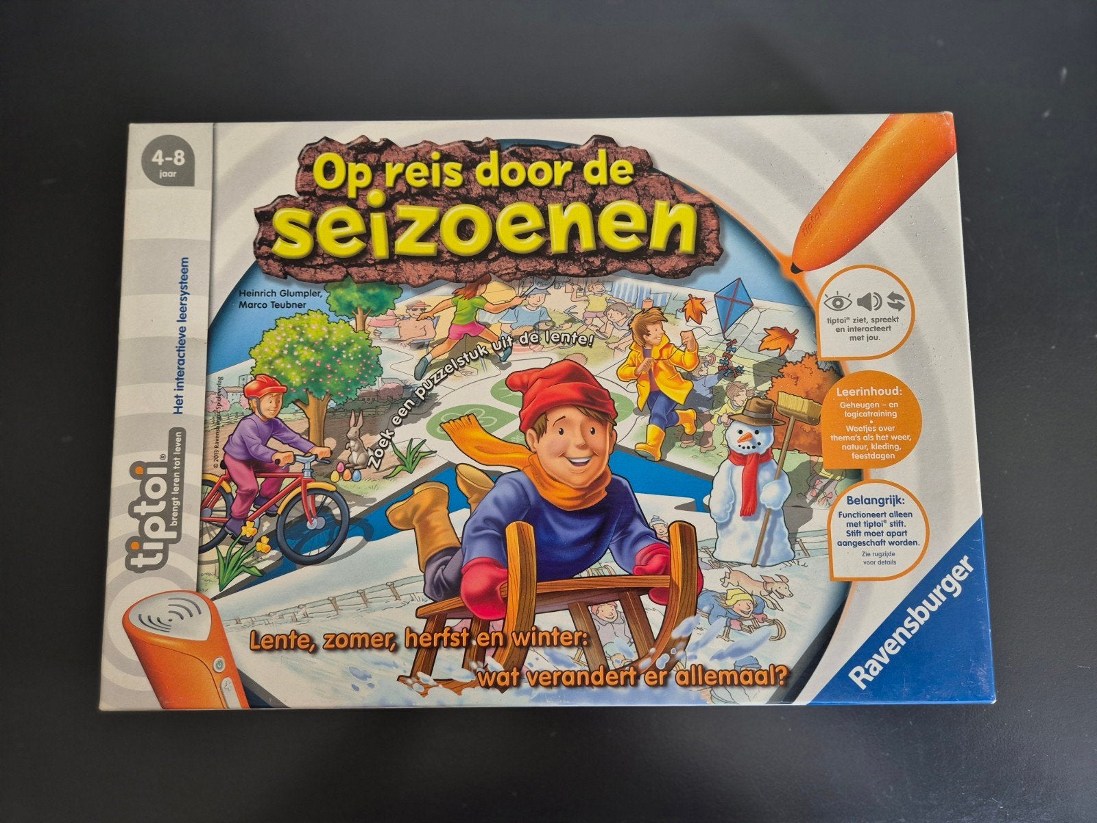 Tiptoi Op reis door de seizoenen, Ophalen of Verzenden, Zo goed als nieuw