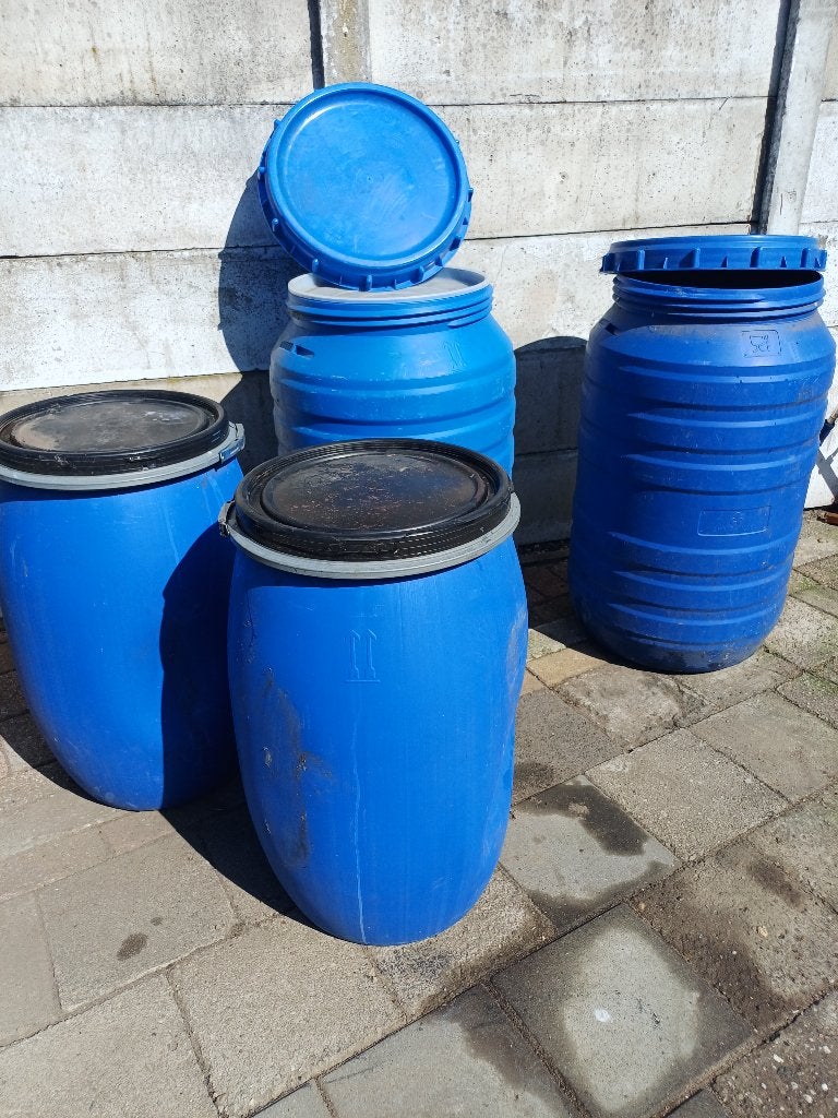 Vat, 150 liter of meer, Ophalen