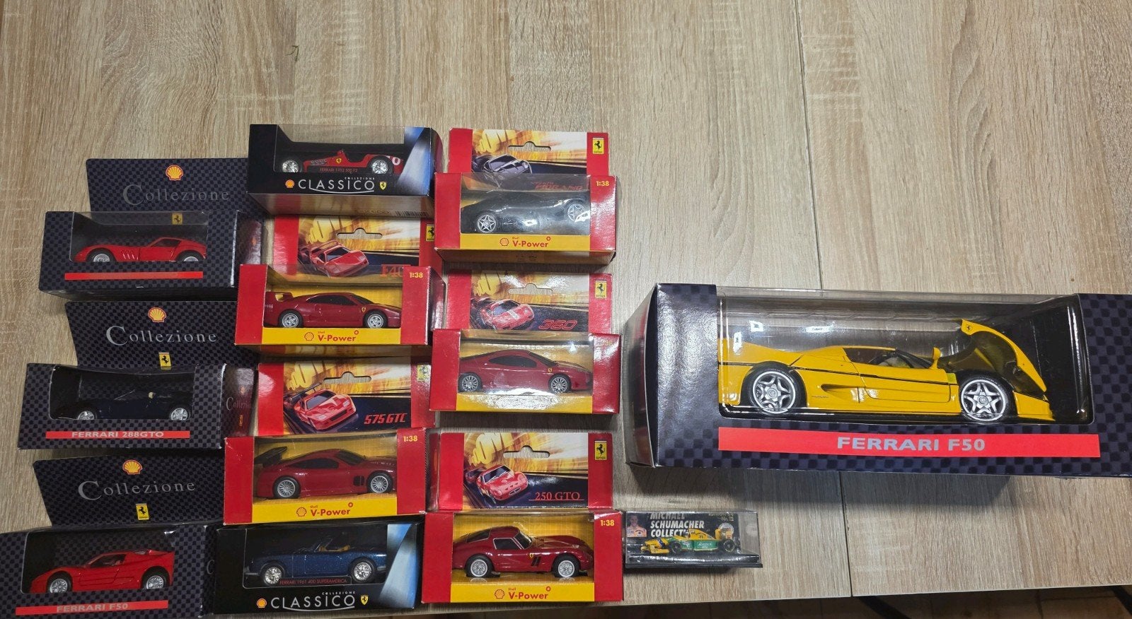 Shell Collezione Ferrari Modelauto's - Diverse Modellen, Ophalen of Verzenden, Nieuw