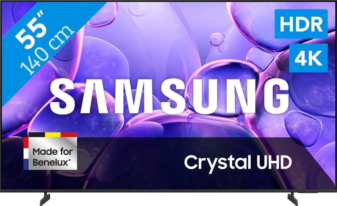 Samsung 55 inches crystal UHD TV (less than 6 months old), Ophalen of Verzenden, Zo goed als nieuw