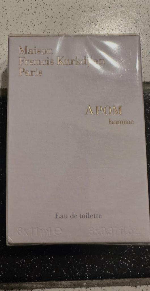 Maison Francis Kurkdjian APOM Homme 3x11ml Travelset Zeldzaa, Ophalen of Verzenden, Nieuw