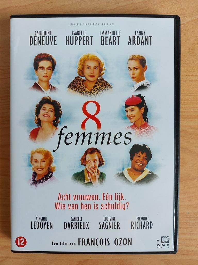8 Femmes - franse film Ozon, Alle leeftijden, Ophalen of Verzenden, Zo goed als nieuw