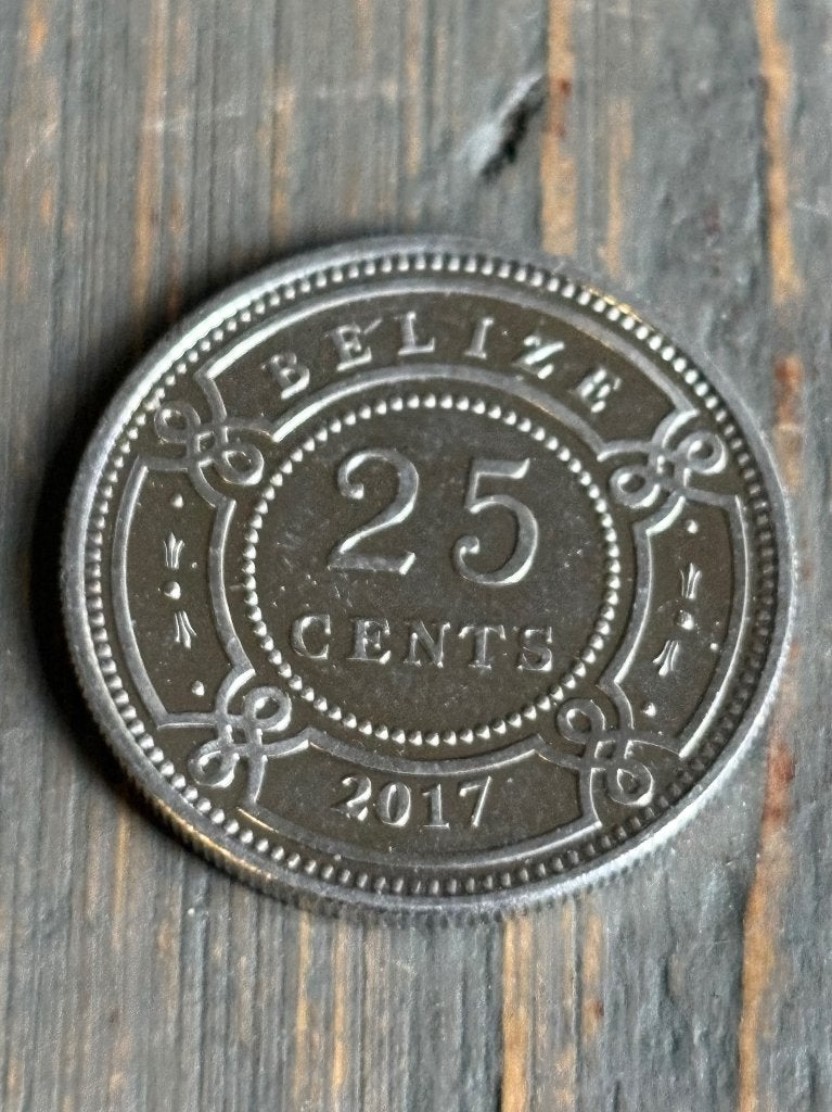 25 Cents 2007 Belize, Postzegels en Munten, Ophalen of Verzenden, Zuid-Amerika, Losse munt