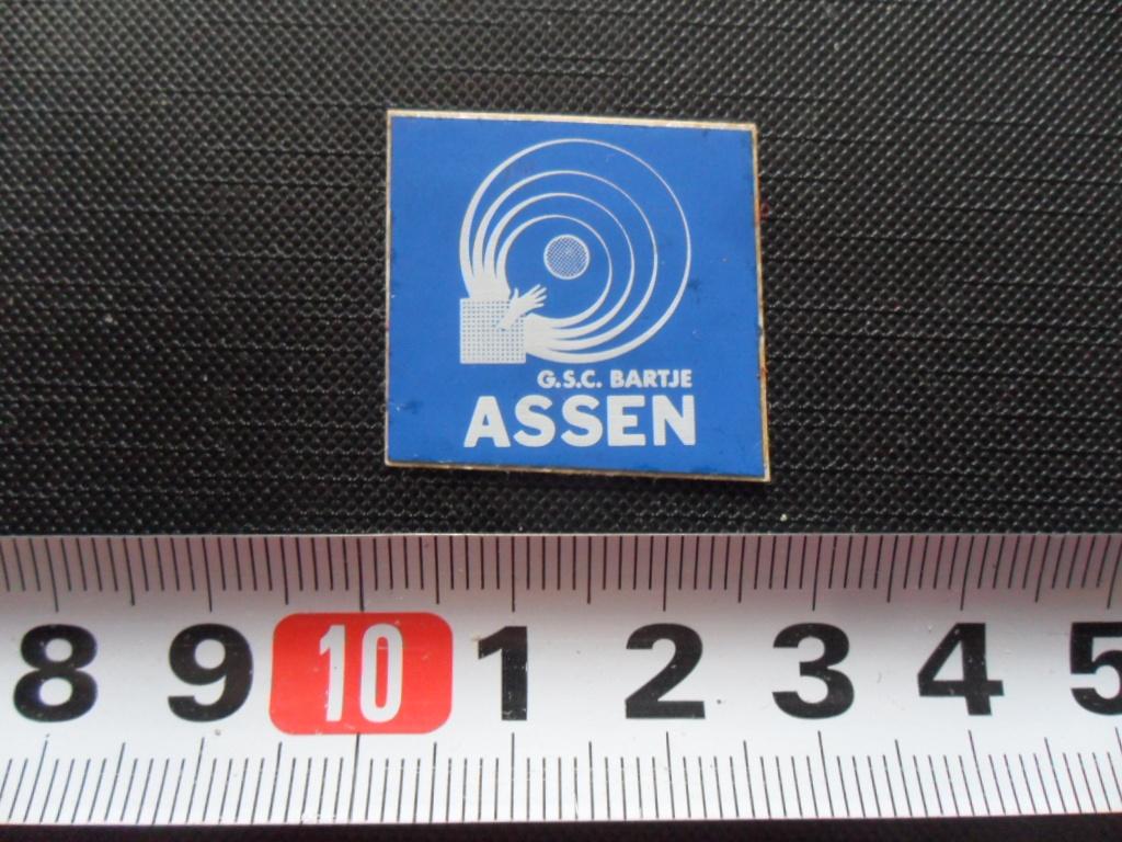 sticker G.S.C. Bartje Assen, Verzamelen, Stickers, Ophalen, Zo goed als nieuw