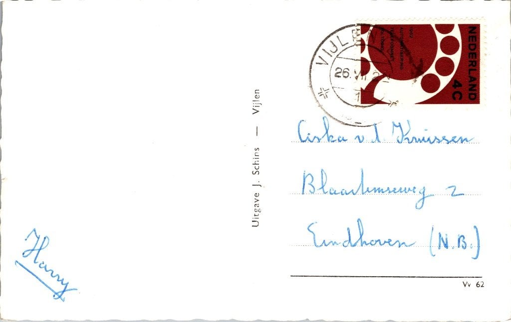 Vijlen - 12 oude ansichtkaarten II, Verzenden, 1960 tot 1980, Gelopen, Limburg