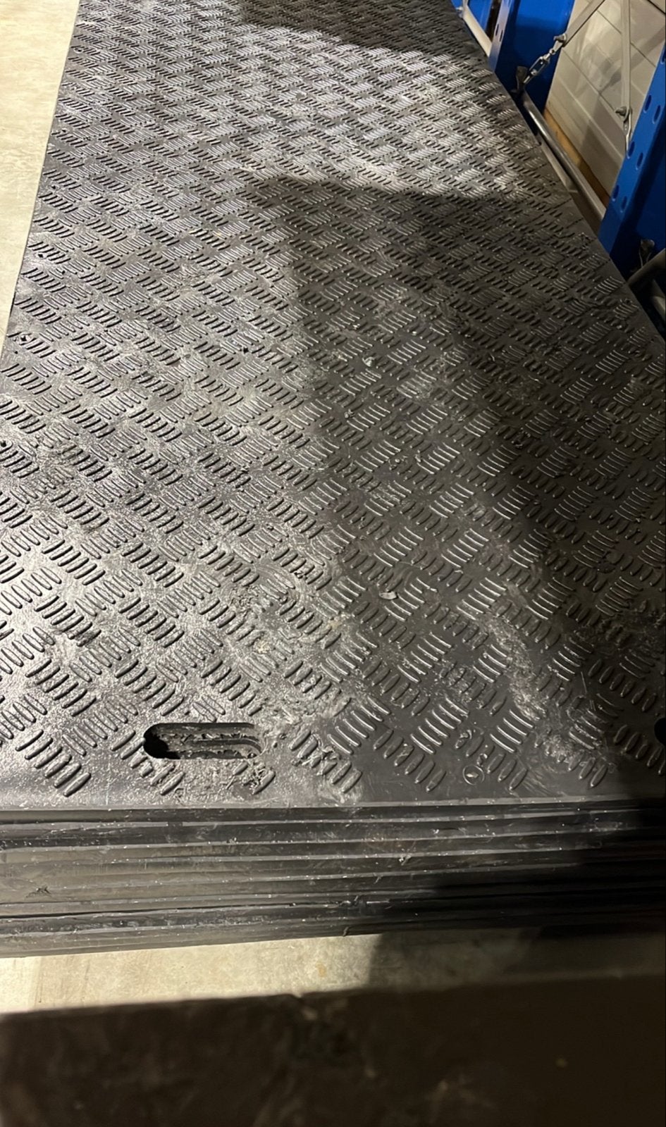 Kunststof Rijplaat 3x1 m 18 mm dik - Duurzaam en Sterk, Doe-het-zelf en Verbouw, Platen en Panelen, Ophalen, Gebruikt, Overige materialen