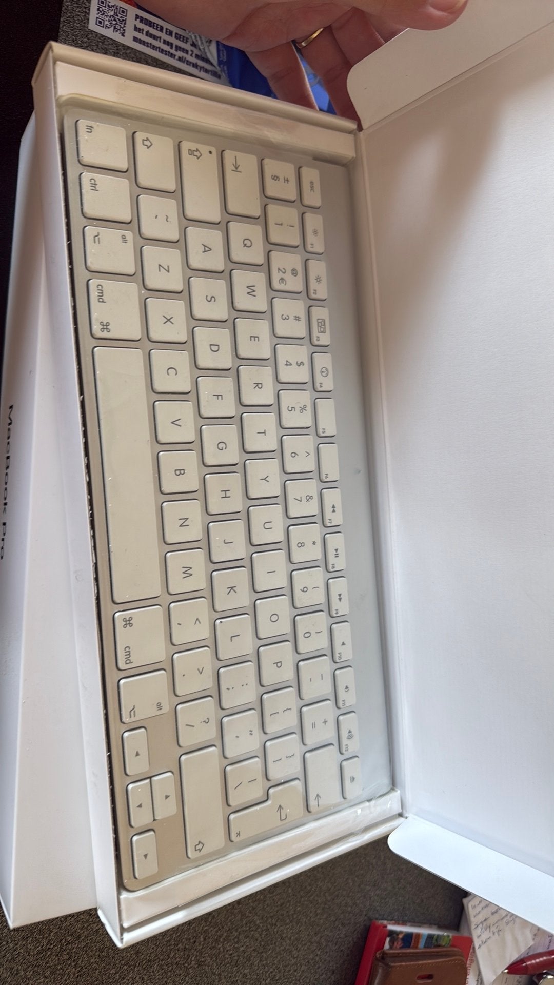Apple wireless keyboard, Computers en Software, Toetsenborden, Ophalen of Verzenden, Zo goed als nieuw