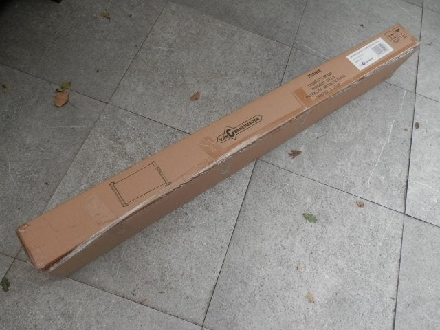 Windscherm antraciet grijs nieuw in de doos, 3 x 1,5 m., Ophalen, Nieuw