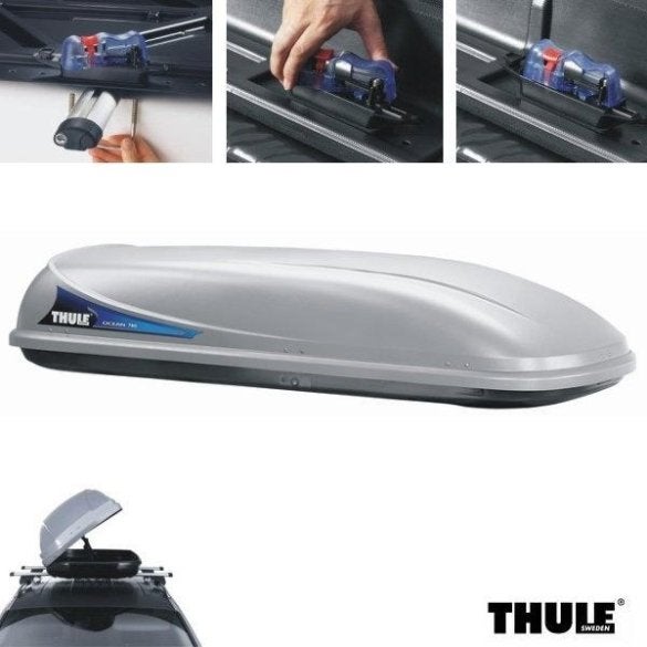 Voordelige gebruikte dakkoffer Thule Ocean 200 inh. 410 ltr, Auto diversen, Dakkoffers, Ophalen, Gebruikt, Thule Sweden AB, Borggatan 5, 335 73 Hillerstorp, Zweden