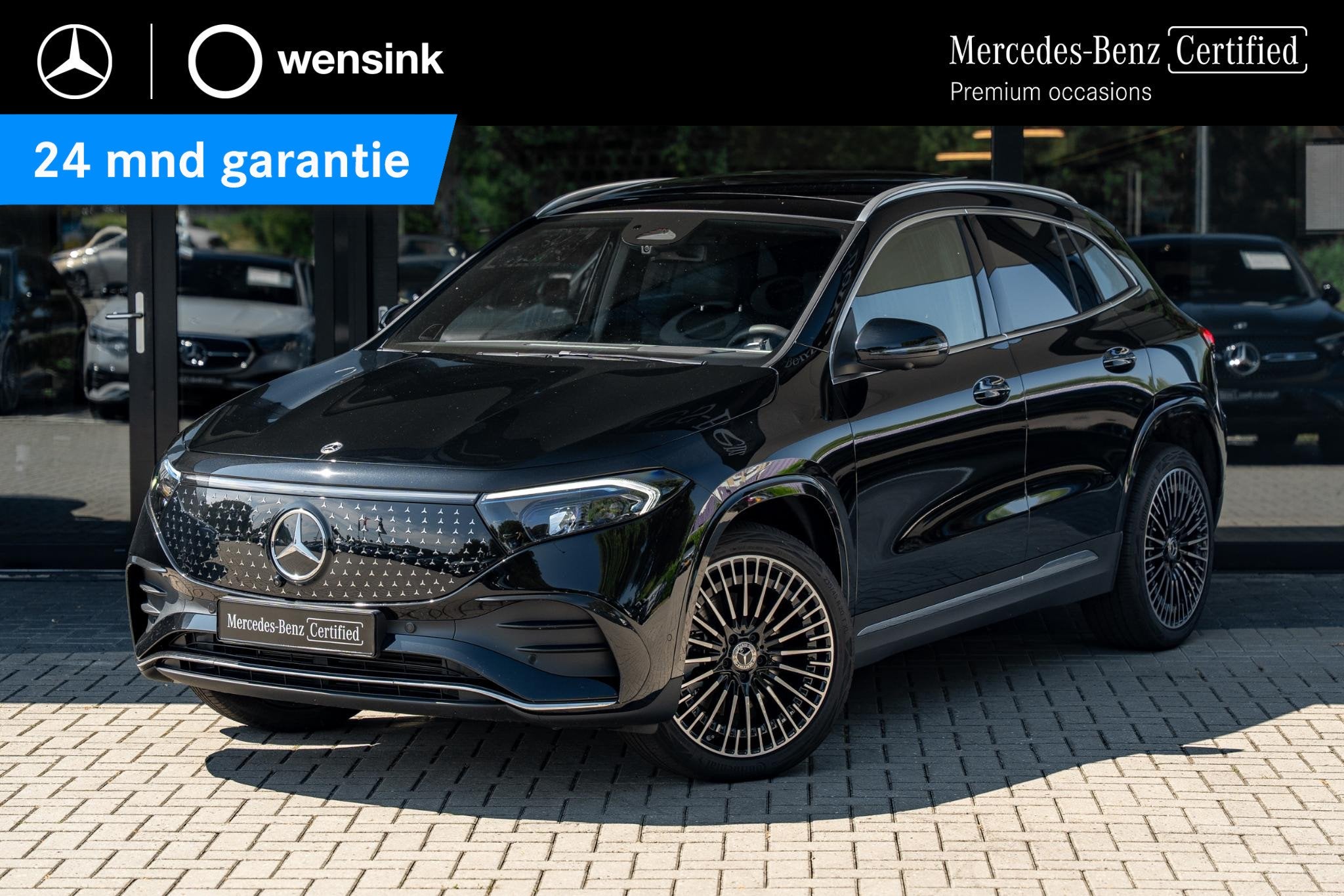 Mercedes-Benz EQA 300 4MATIC AMG Line 67 kWh | Premium pakke, Automaat, 228 pk, Zwart, Zwart