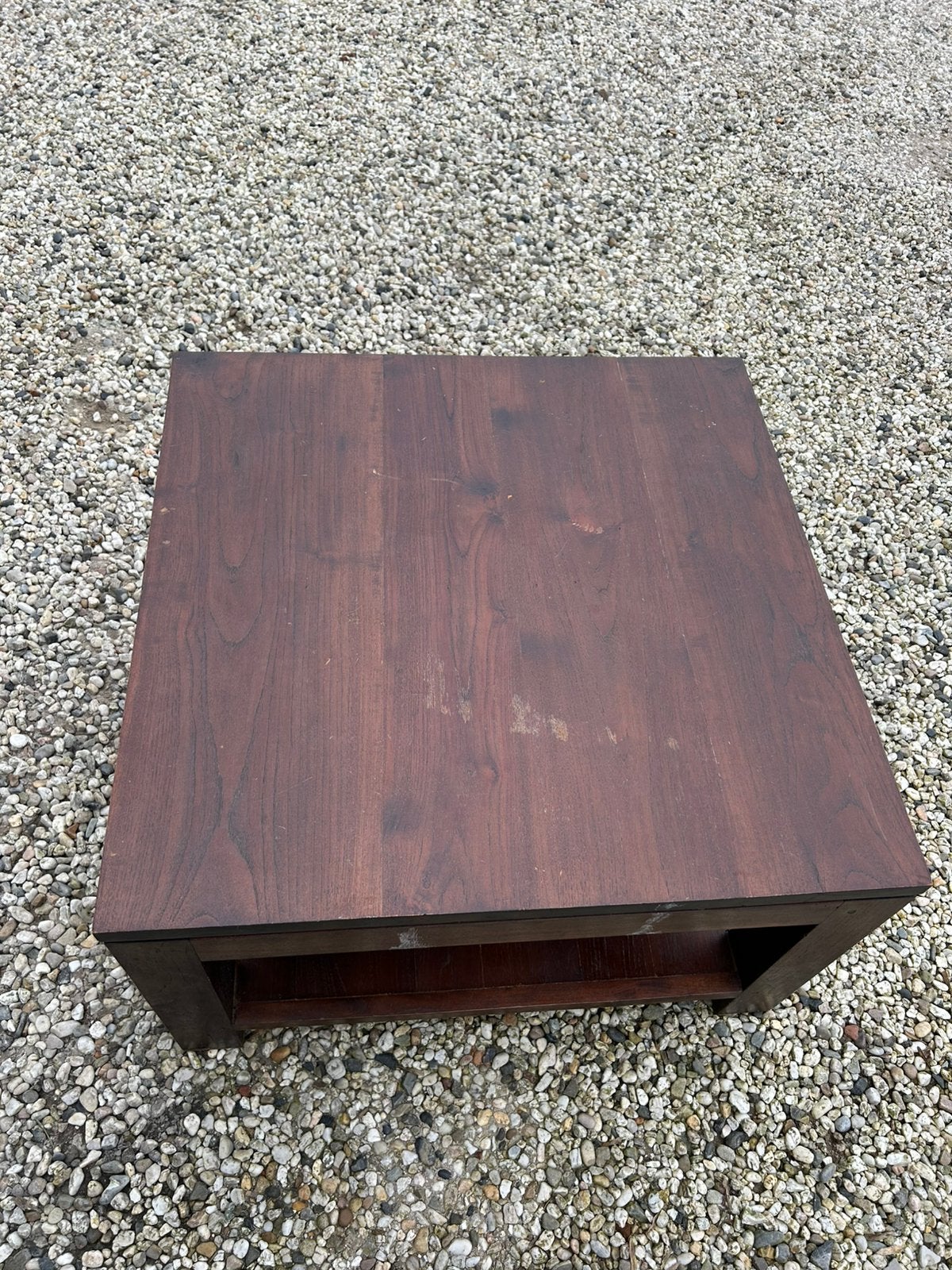 Salon tafel, Ophalen, Gebruikt, 50 tot 100 cm, Vierkant