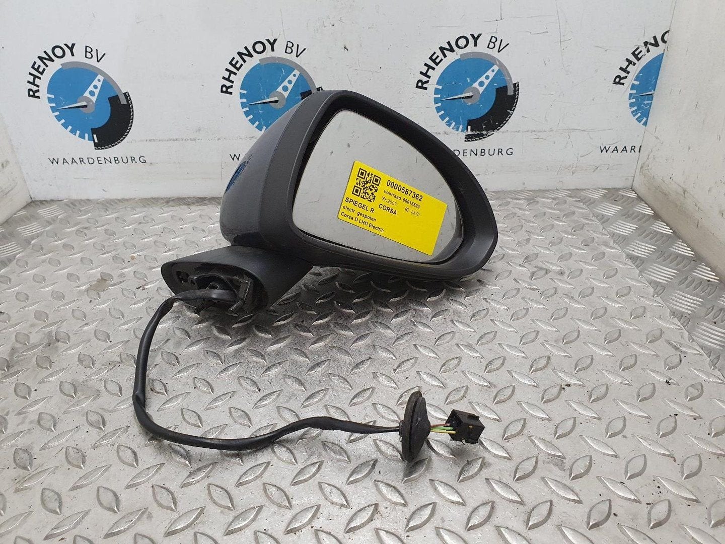 OPEL CORSA 1.4-16V Enjoy SPIEGEL R 2007, Ophalen of Verzenden, Gebruikt, ARN erkend