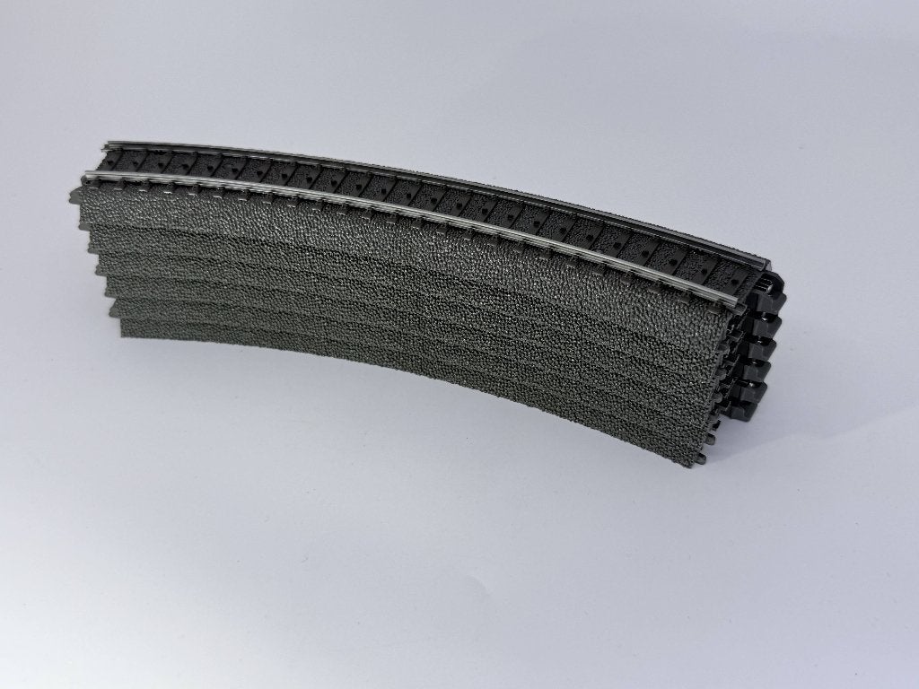 Marklin 24130 - Gebogen rails R1 (18 stuks), Hobby en Vrije tijd, Modeltreinen | H0, Wisselstroom, Gebruikt, Marklin, Rails