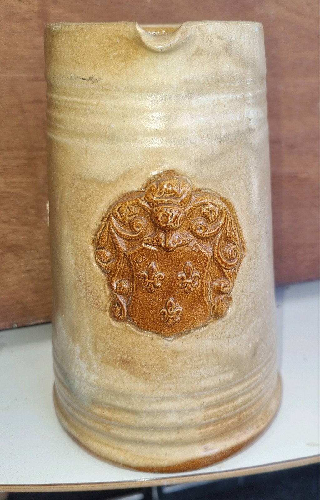 Roger Guérin Bouffioulx steengoed, Ophalen of Verzenden, Gebruikt, Reliëf