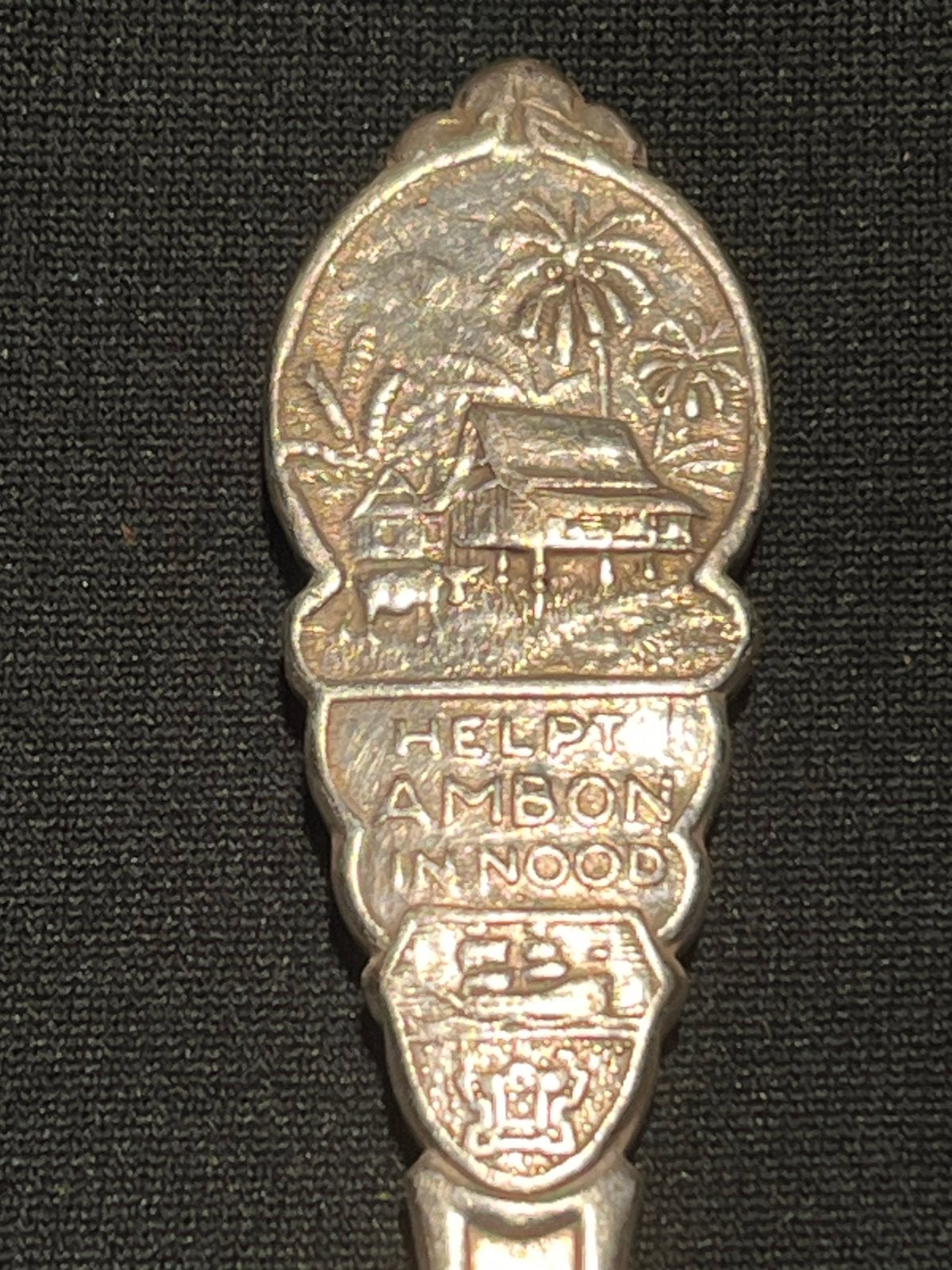 Vintage lepeltje Ambon., Ophalen of Verzenden
