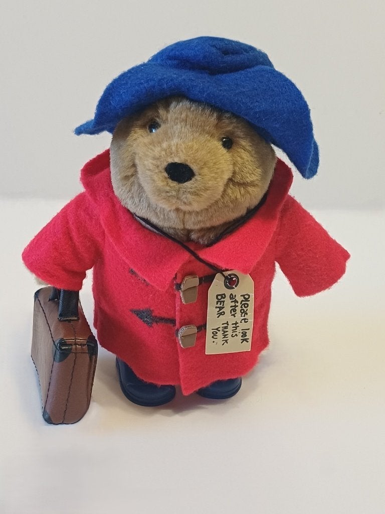 Paddington beertje gaat op reis, Verzamelen, Ophalen of Verzenden, Zo goed als nieuw, Stoffen beer, Overige merken
