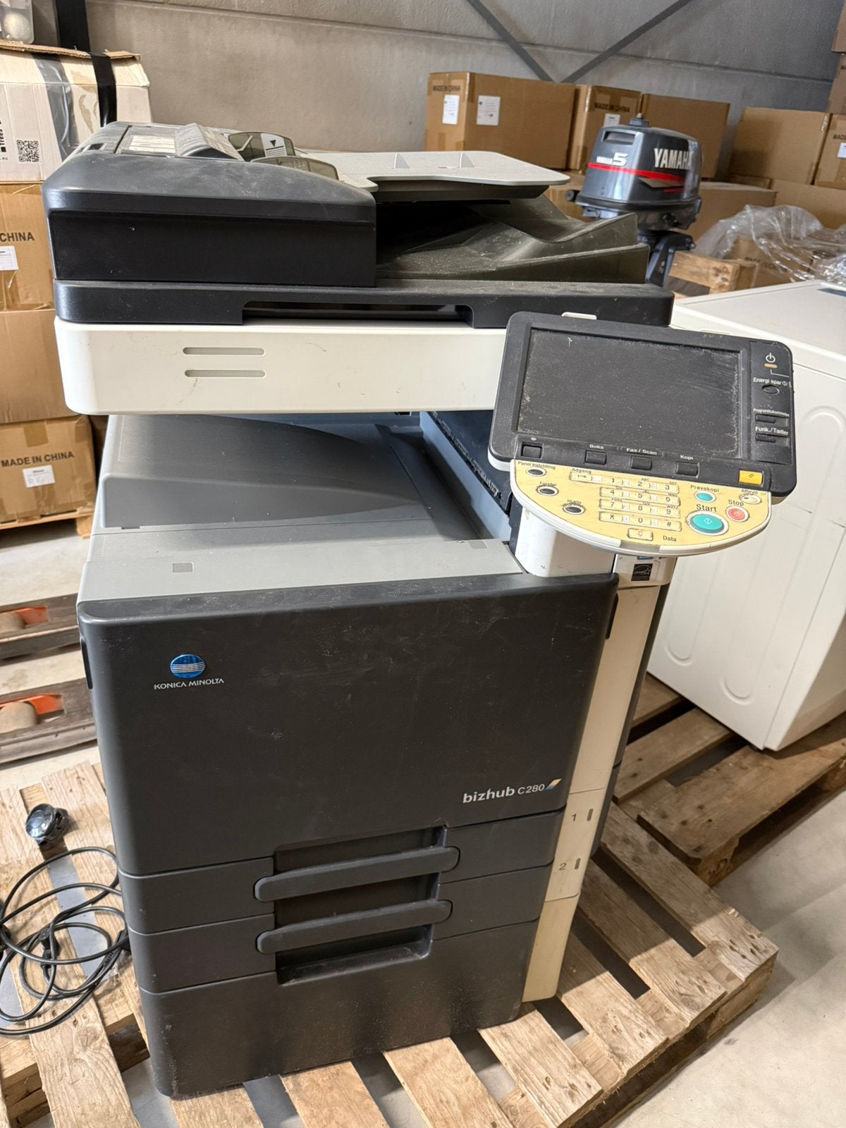 Print- en Kopieerapparaat Konica Minolta, Computers en Software, Printers, Ophalen, Zo goed als nieuw