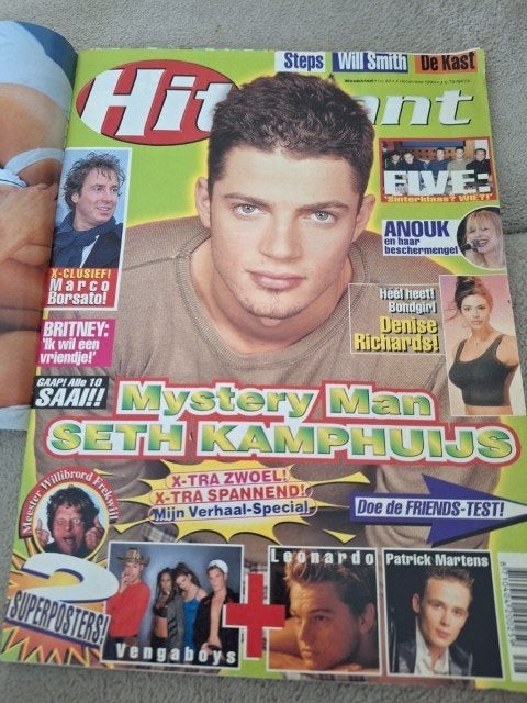 Hitkrant 1999 Seth Kamphuijs Britney Spears Vengaboys Anouk, Verzamelen, Verzenden, 1980 tot heden, Nederland, Tijdschrift