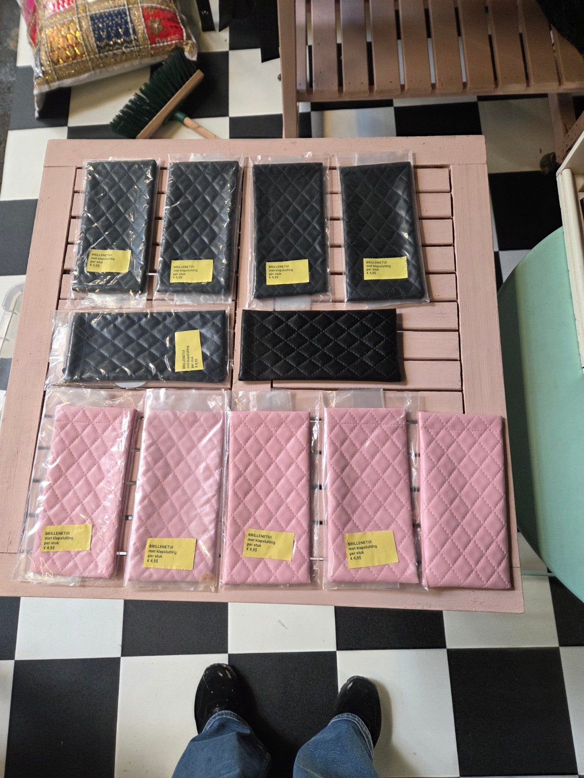 Partij brillenetuis - Nieuw, diverse kleuren, Ophalen of Verzenden, Nieuw, Zwart