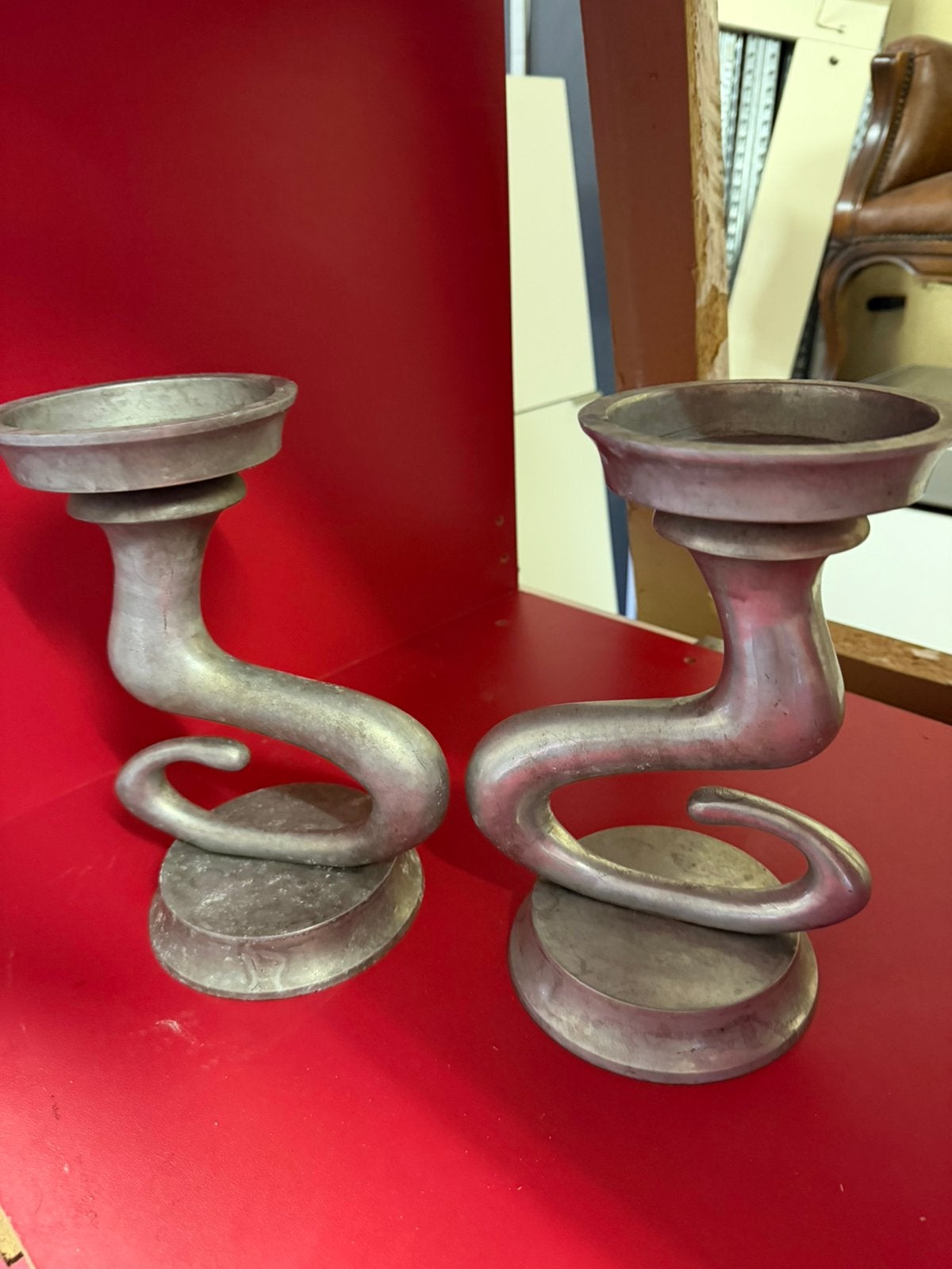 Vintage zeldzame kadelars 2 stuks, Ophalen of Verzenden