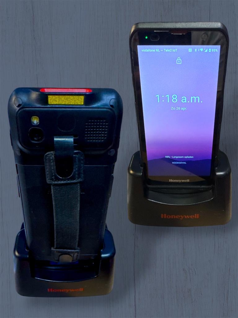 Honeywell barcode scanner met dock in zo goed als nieuwe, Zakelijke goederen, Kantoor en Winkelinrichting | Computer en IT, Ophalen of Verzenden