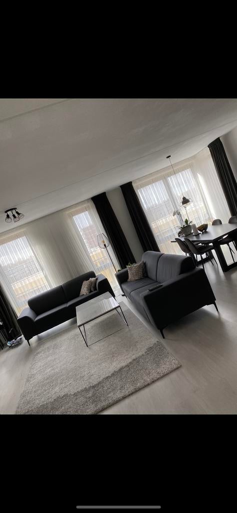 Bankstel te koop, donkergrijs 3+4 zits, Huizen en Kamers