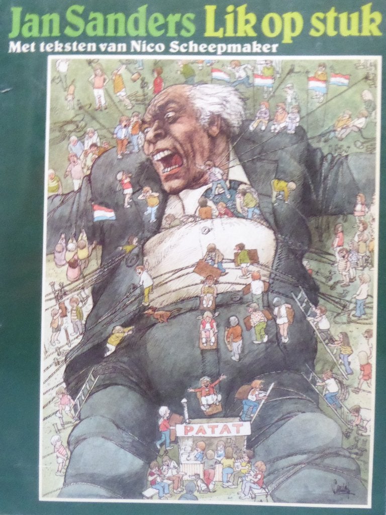 Lik Op Stuk | Softcover | Jan Sanders; Nico Scheepmaker, Ophalen of Verzenden, Zo goed als nieuw, Maatschappij en Samenleving