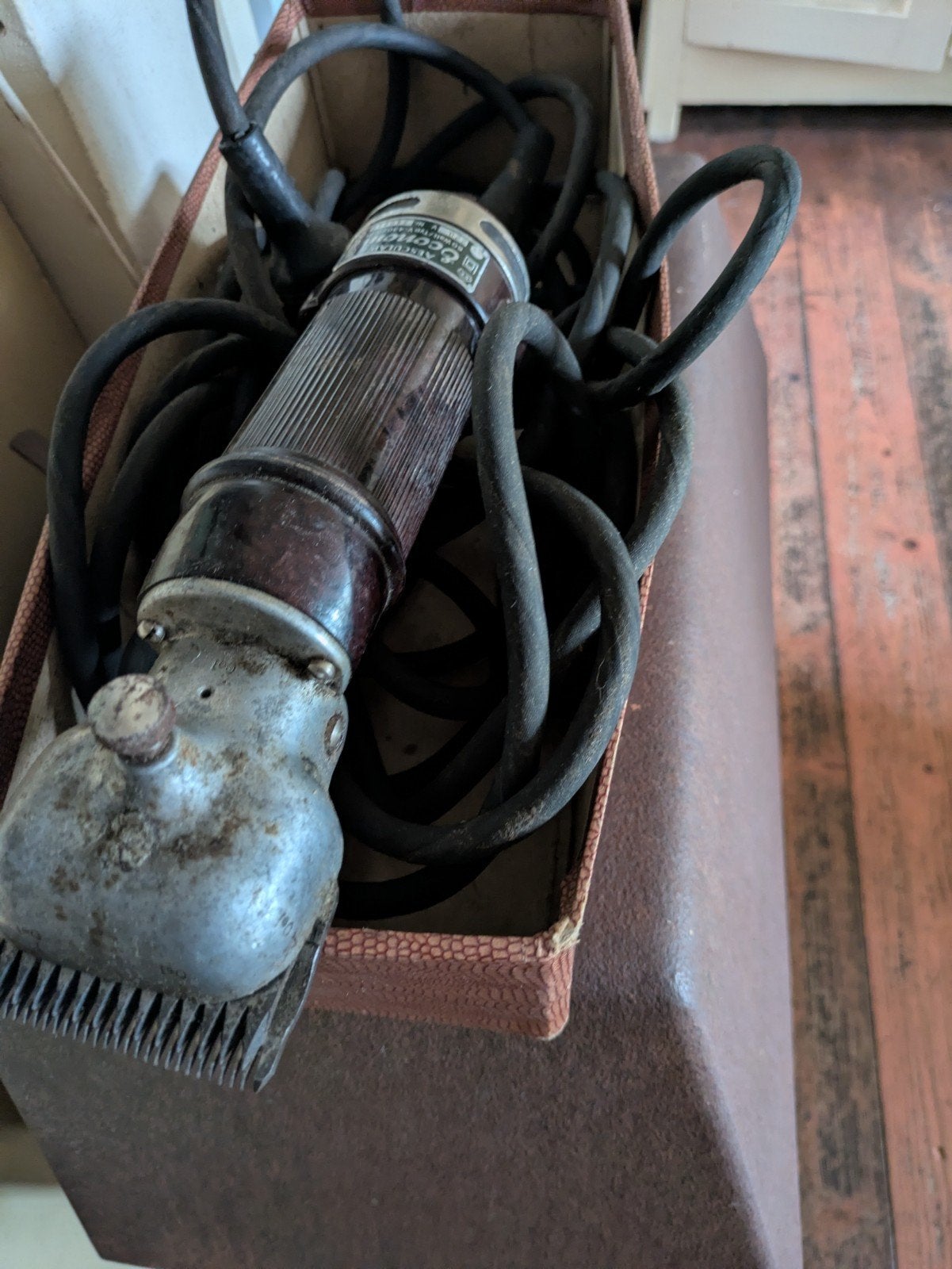 Vintage scheermachine, Dieren en Toebehoren, Ophalen of Verzenden, Gebruikt