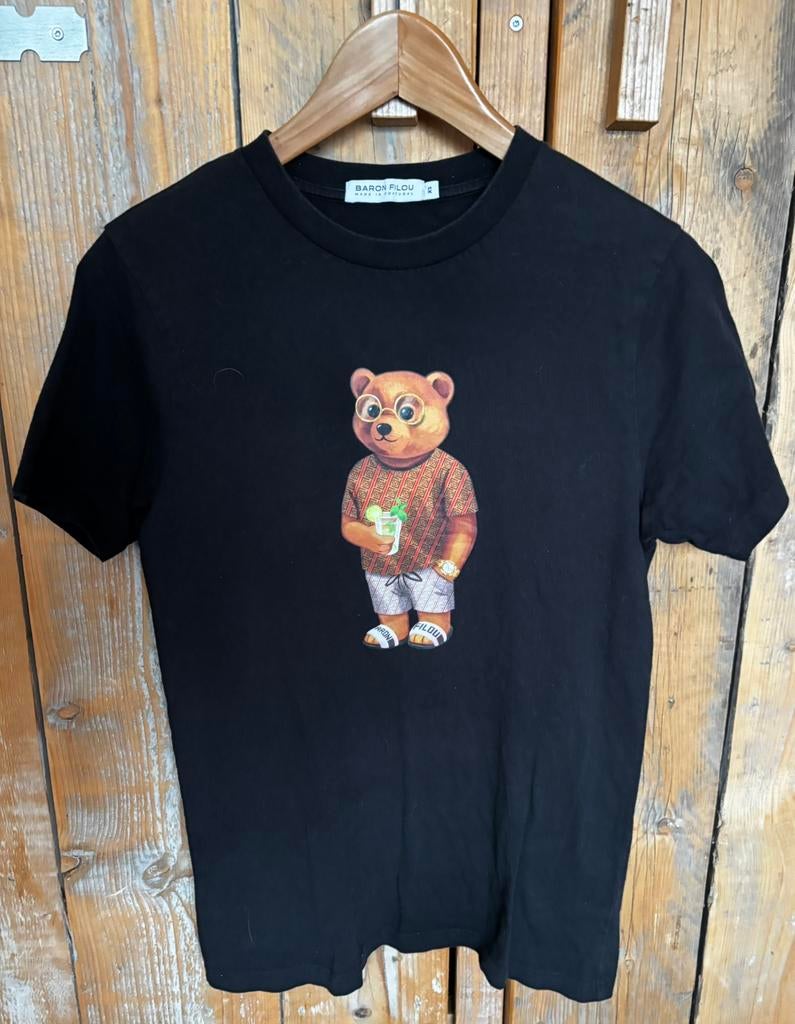 Baron filou shirt XS, Ophalen of Verzenden, Gedragen, Overige maten, Zwart