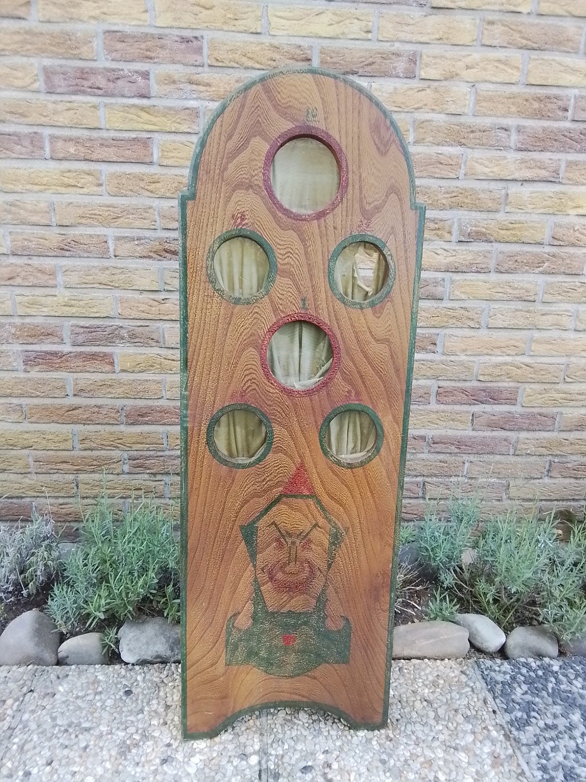Antiek houten ballen spel uit 1920 inclusief ballen, Ophalen of Verzenden, Gebruikt