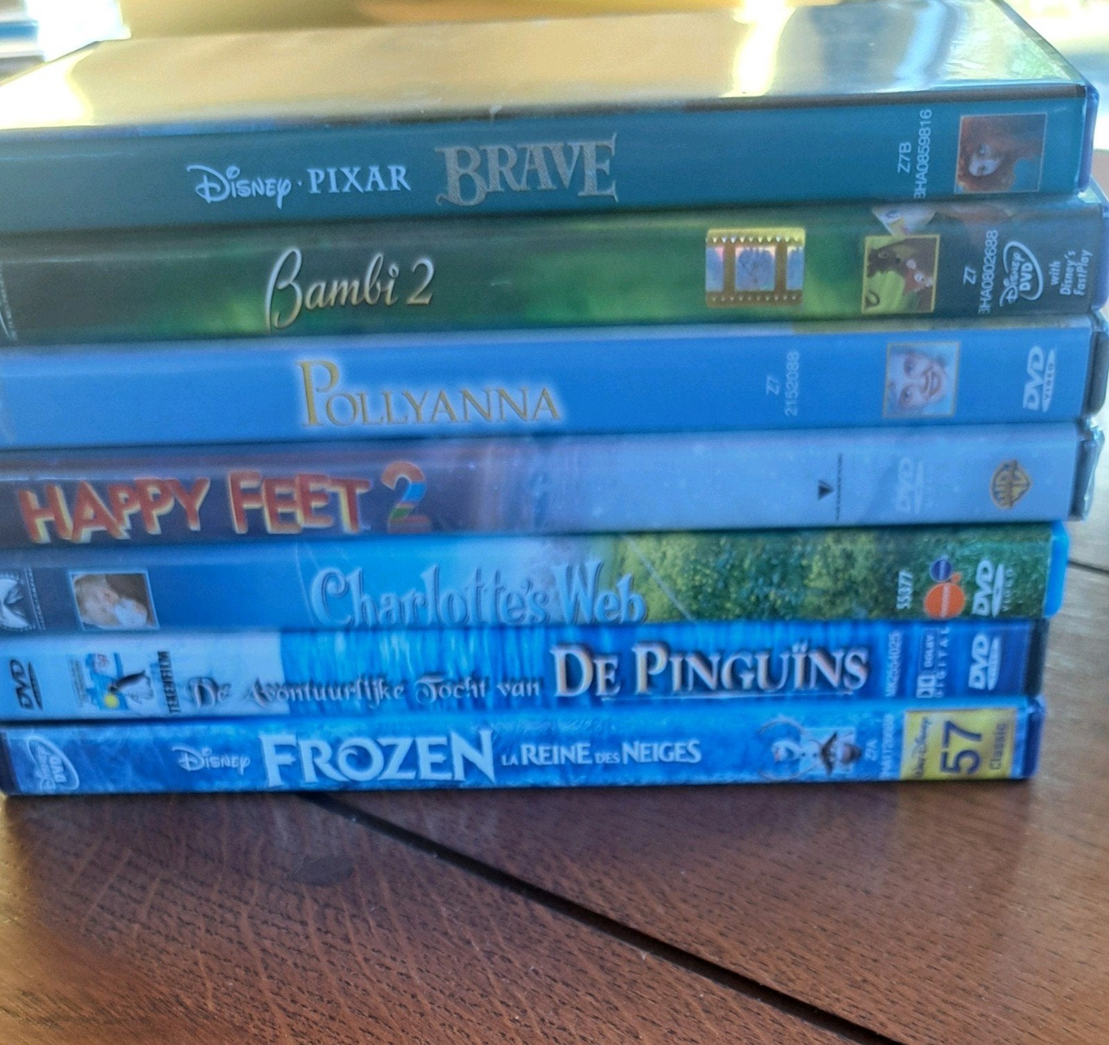9 kinderfilms op DVD: Disney, Pixar en meer, Gebruikt, Animatie, Alle leeftijden, Nederlands