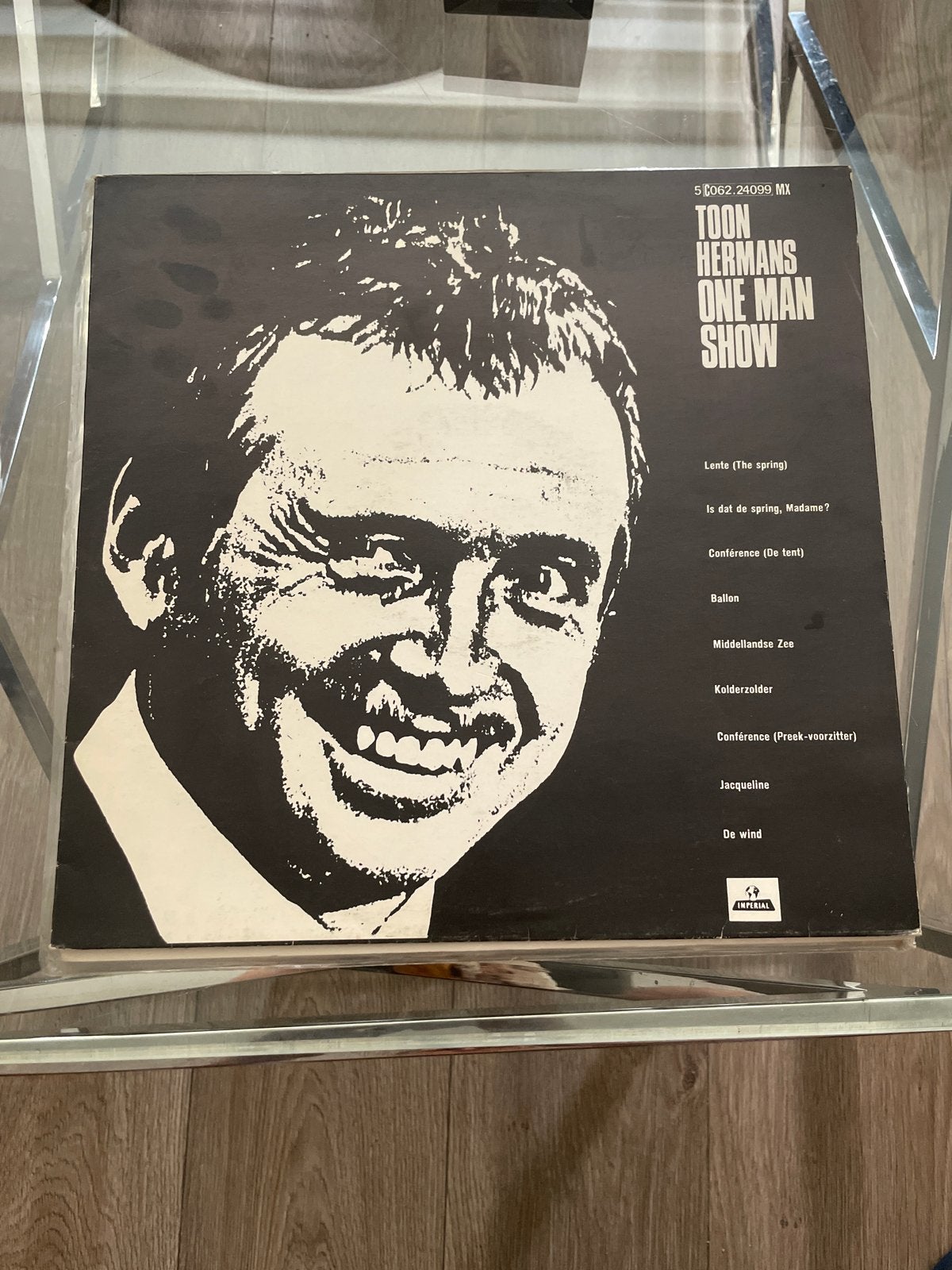Toon Hermans One Man Show LP - Cabaret Klassieker, Cd's en Dvd's, LP, Gebruikt, Cabaret of Kleinkunst, Ophalen of Verzenden