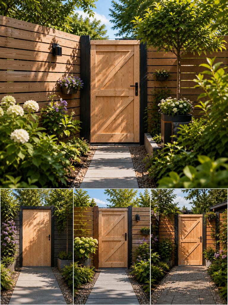 Douglas Tuindeur op Maat | Schuurdeur | Houten Poort, Ophalen, 100 tot 150 cm, 200 cm of meer, Nieuw