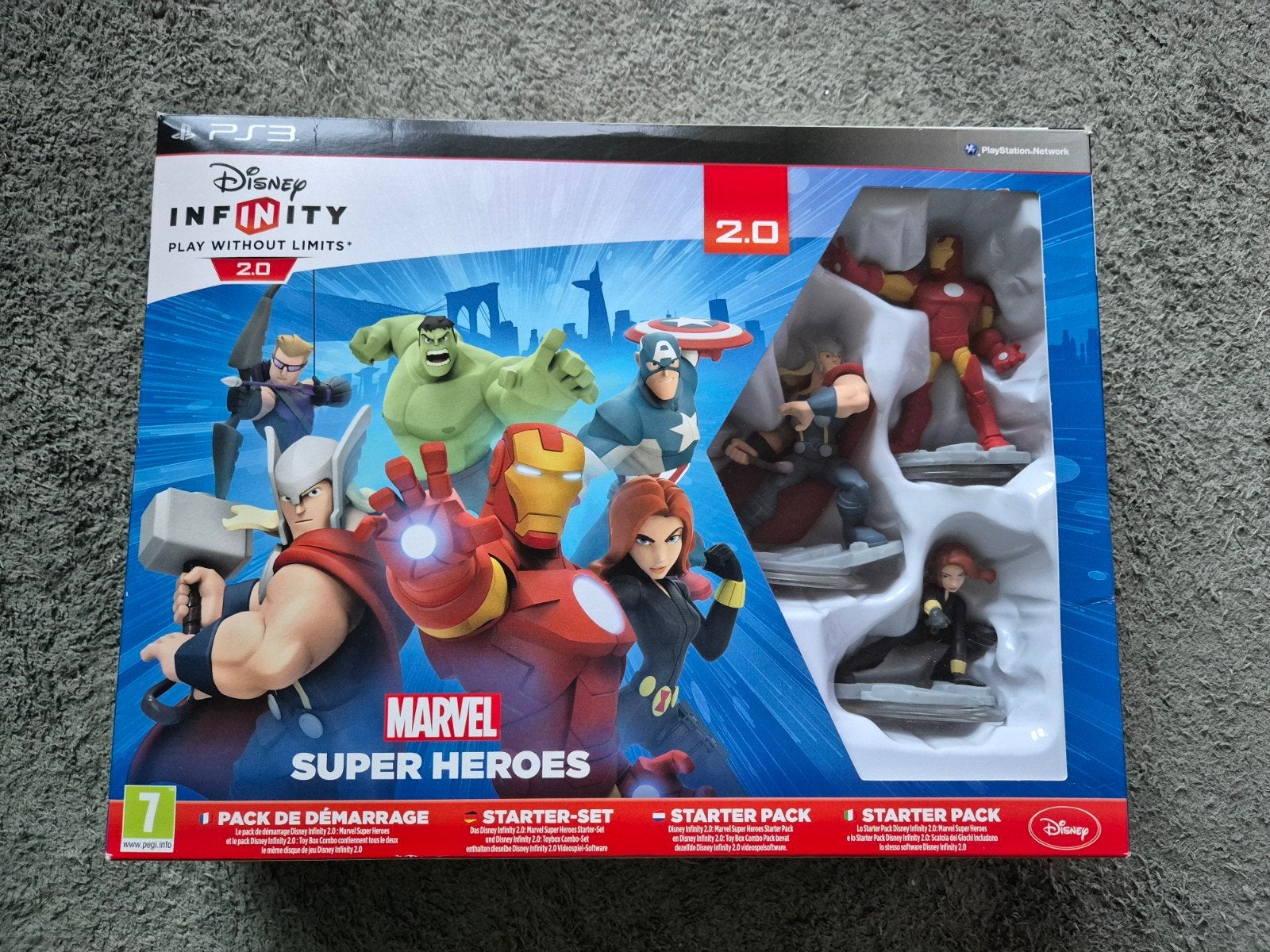 Disney Infinity 2.0 PS3 Starter Pack + extra's, Avontuur en Actie, Gebruikt, 2 spelers, Ophalen of Verzenden