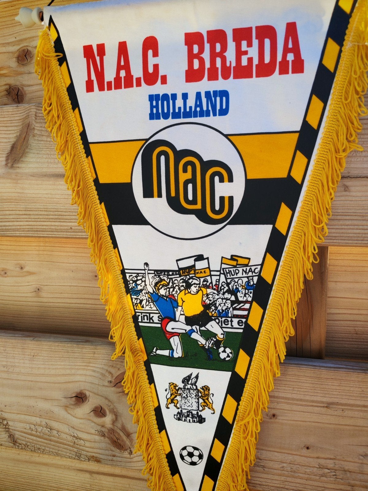 1980s NAC Breda grote vaan, Ophalen of Verzenden