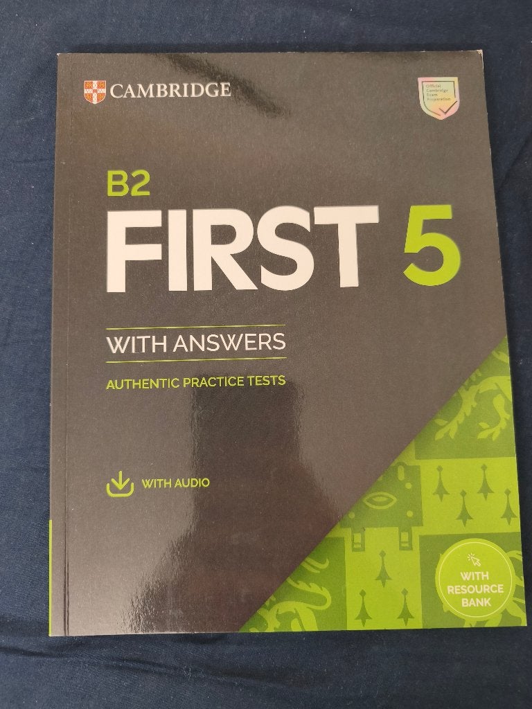 Cambridge first 5 B2, Boeken, Ophalen of Verzenden, Zo goed als nieuw, Non-fictie