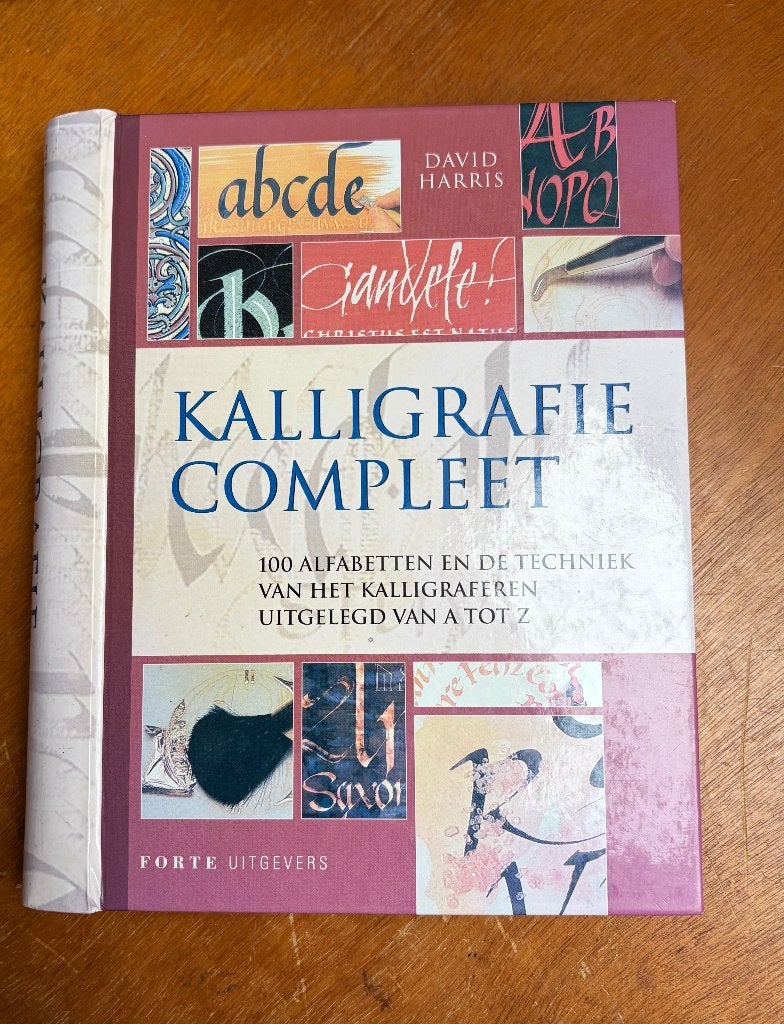 Kalligrafie compleet boek, Ophalen of Verzenden, Zo goed als nieuw, David Harris, Overige onderwerpen